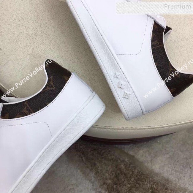 Louis Vuitton Luxembourg Monogram Canvas and Leather Sneakers 2019 (For Women and Men) (MD-9101115)