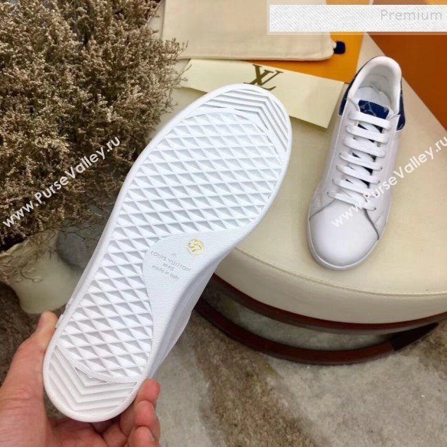 Louis Vuitton Luxembourg Monogram Fabric and Leather Sneakers 2019 (For Women and Men) (MD-9101118)