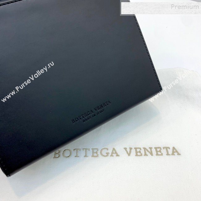 Bottega Veneta Daisey Box Bag in Smooth Calfskin Black 2019 (WEIP-9101029)