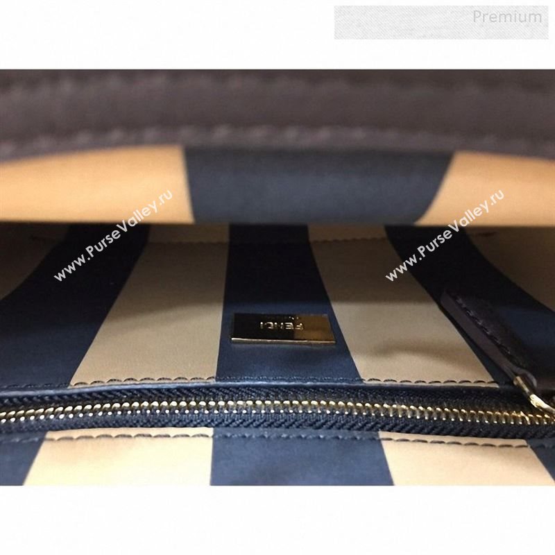 Fendi Iconic Mini Striped Lining Bag Brown 2019 (AFEI-9122304)