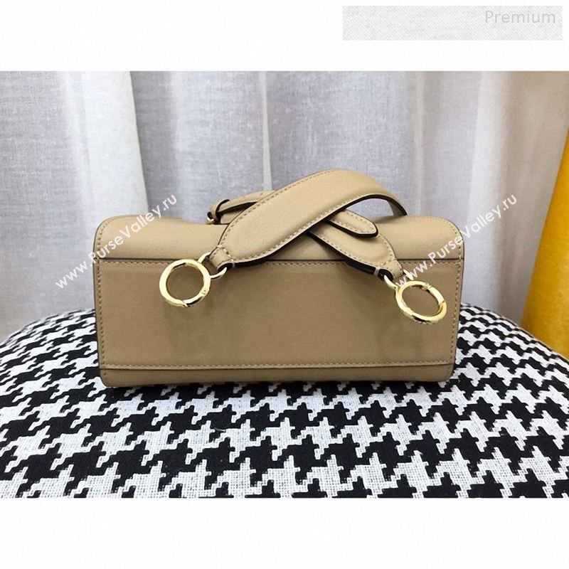 Fendi Iconic Mini Striped Lining Bag Beige 2019 (AFEI-9122303)