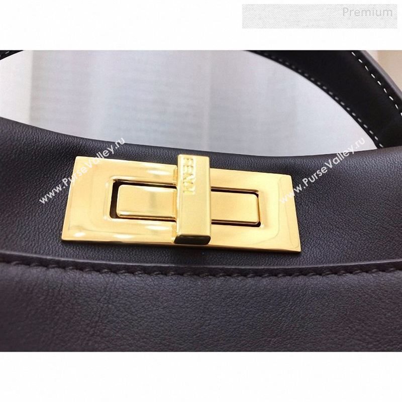 Fendi Iconic Medium Striped Lining Bag Brown 2019 (AFEI-9122307)