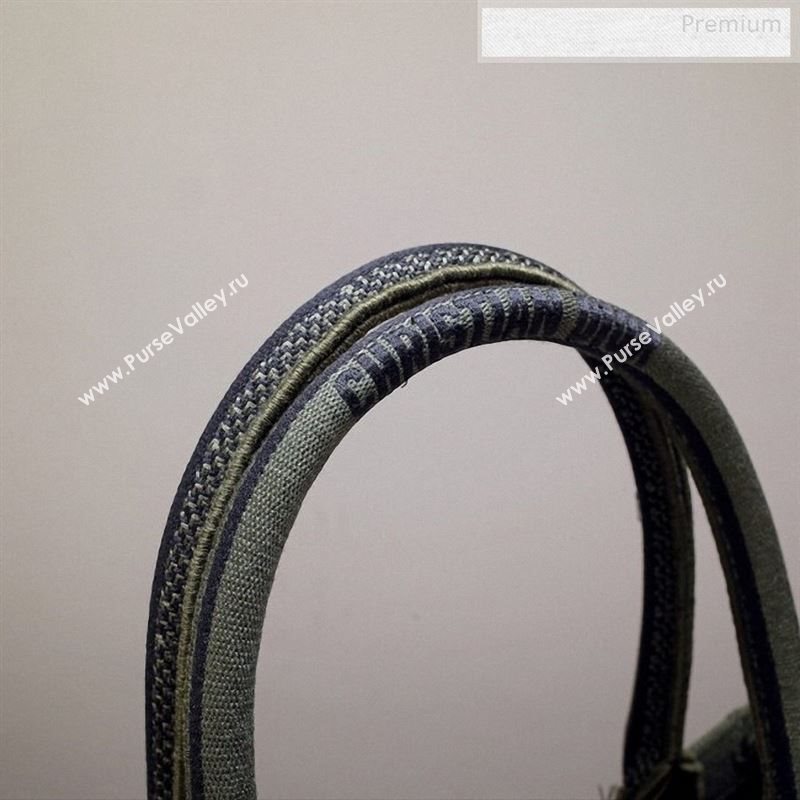 Dior Book Tote Camouflage Embroidered Canvas Bag Green 2019 (BF-9122308)