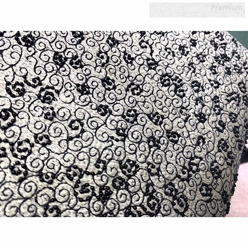 Dior Fortune Lady Dior Medium Bag in Tarot Beaded Canvas 2019 (BF-9122310)