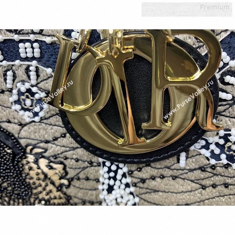Dior Fortune Lady Dior Medium Bag in Tarot Beaded Canvas 2019 (BF-9122310)