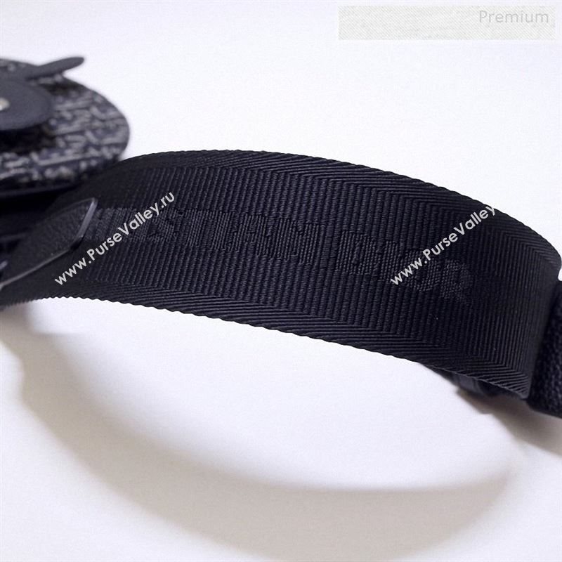 Dior Mens Blue Oblique Canvas Saddle Pocket Messenger Bag 2020 (BF-9122311)