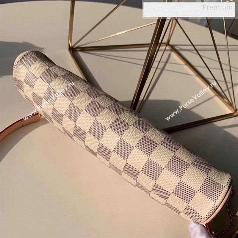 Louis Vuitton Eva Damier Azur Canvas Crossbody Bag M55214 (KI-9122438)