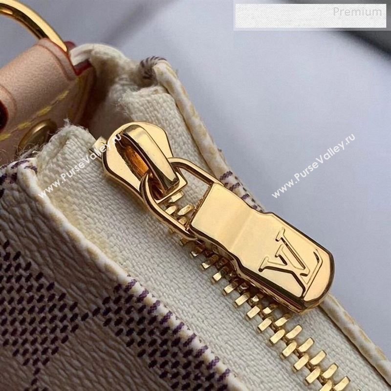 Louis Vuitton Eva Damier Azur Canvas Crossbody Bag M55214 (KI-9122438)