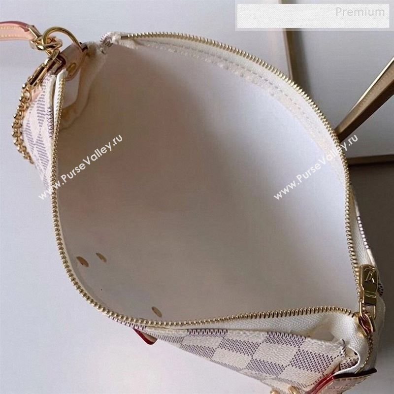 Louis Vuitton Eva Damier Azur Canvas Crossbody Bag M55214 (KI-9122438)