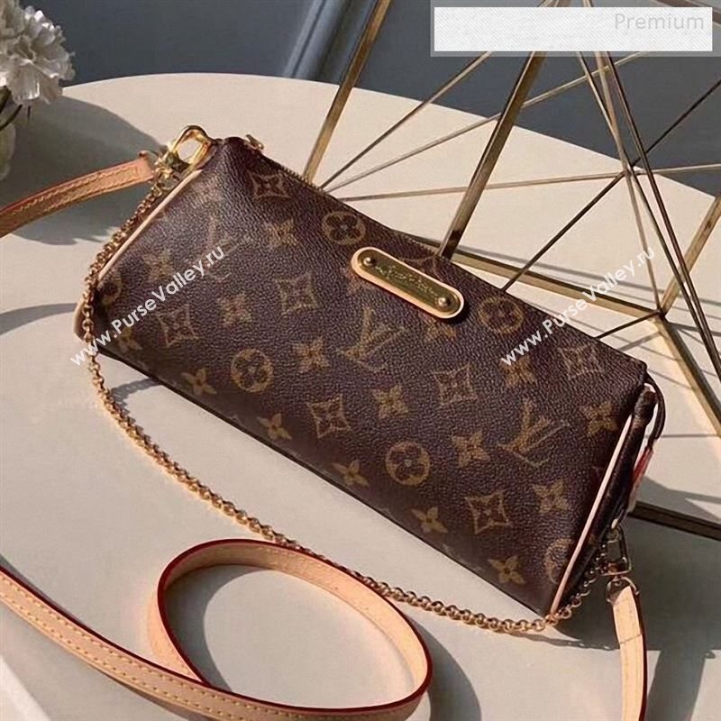 Louis Vuitton Eva Monogram Canvas Crossbody Bag M95567 (KI-9122436)