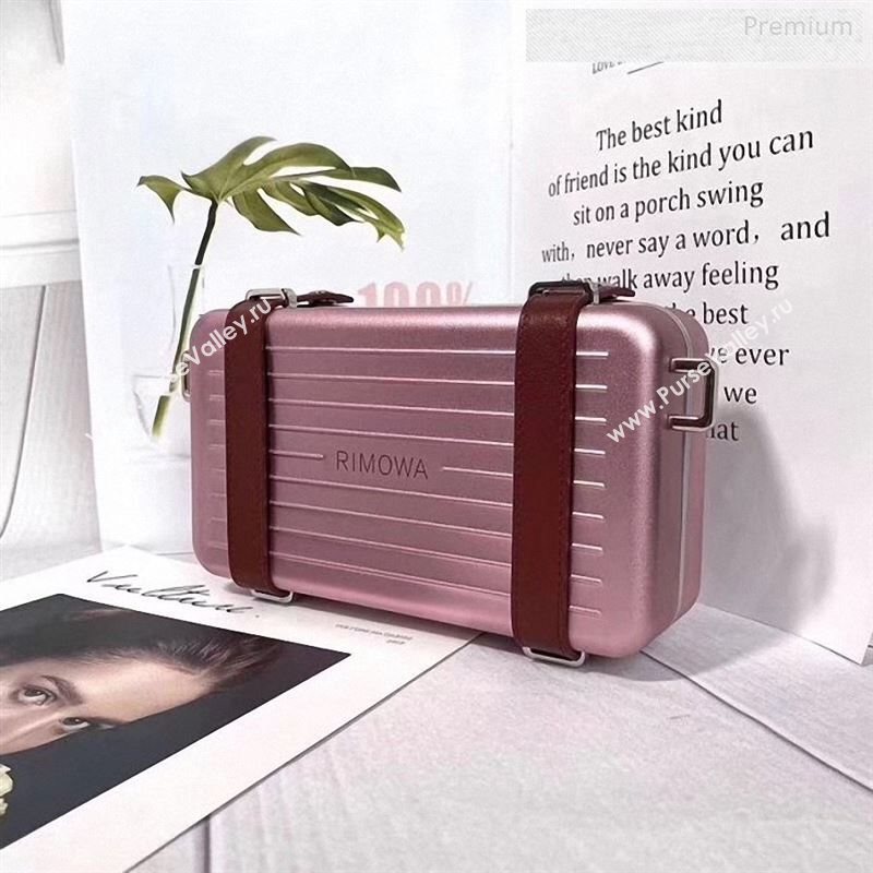Dior x Rimowa Travel Clutch/Crossbody Bag Pink 2020 (BF-9122505)