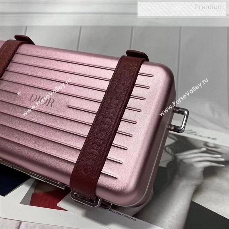 Dior x Rimowa Travel Clutch/Crossbody Bag Pink 2020 (BF-9122505)