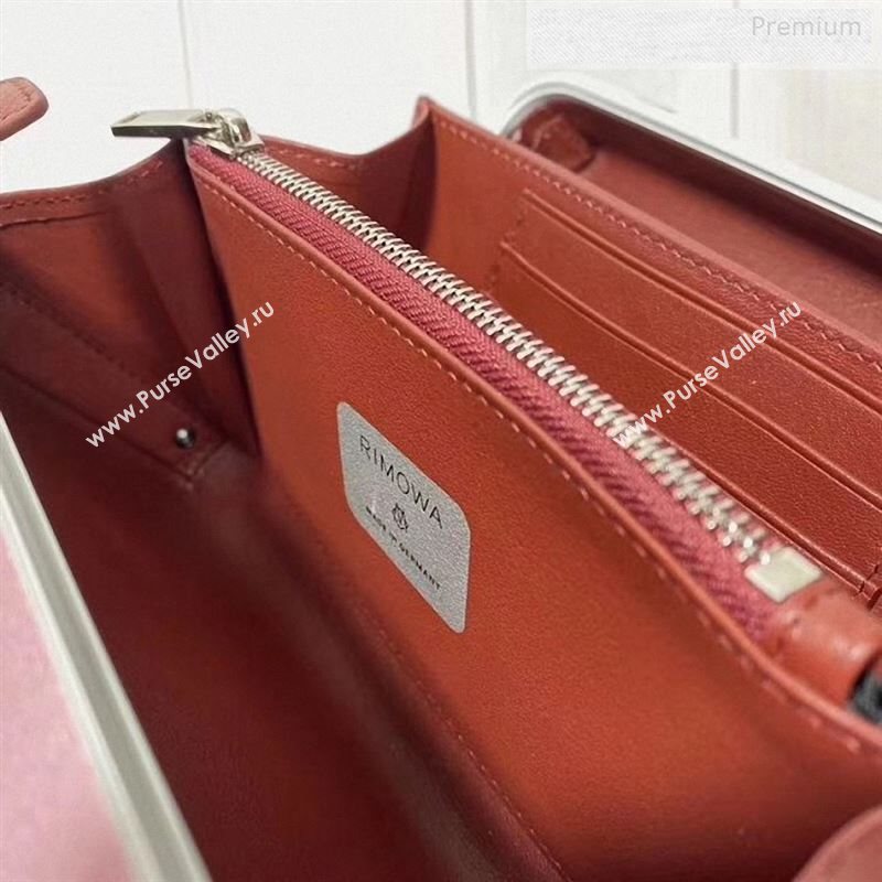 Dior x Rimowa Travel Clutch/Crossbody Bag Pink 2020 (BF-9122505)