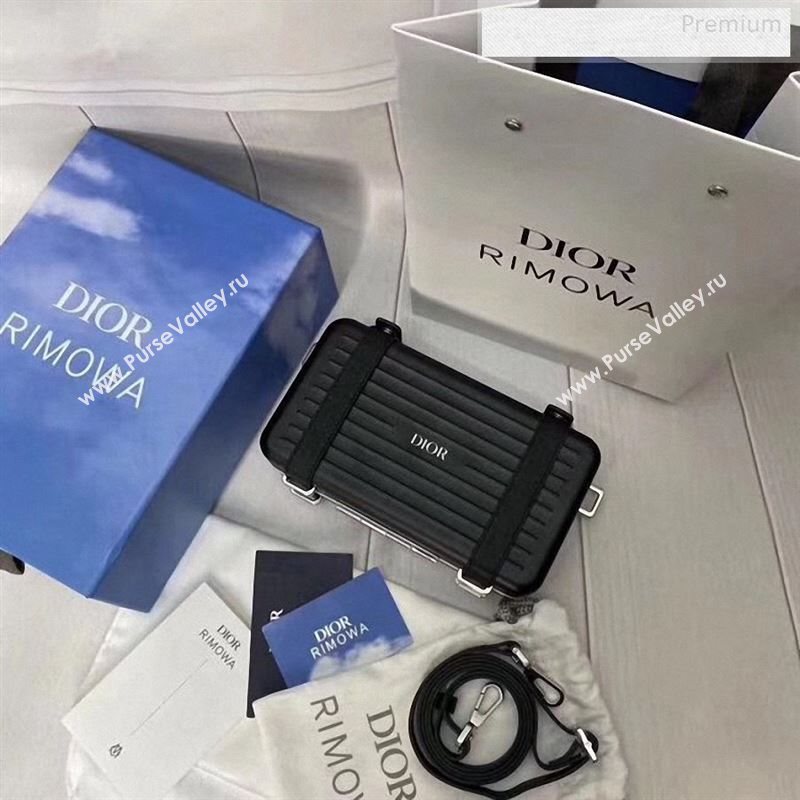 Dior x Rimowa Travel Clutch/Crossbody Bag Black 2020 (BF-9122506)
