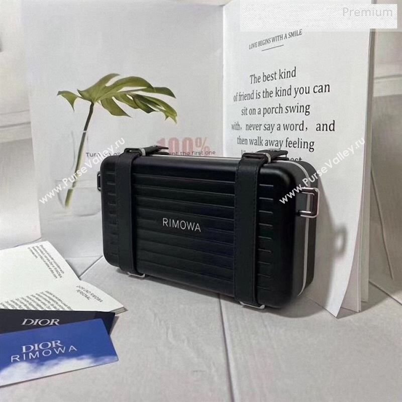 Dior x Rimowa Travel Clutch/Crossbody Bag Black 2020 (BF-9122506)