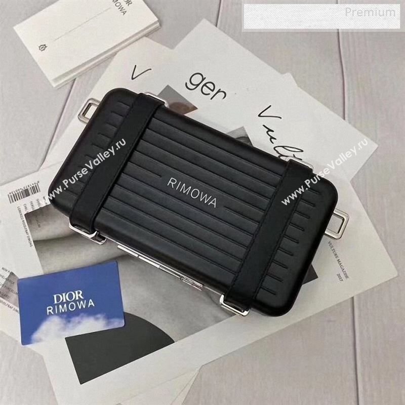 Dior x Rimowa Travel Clutch/Crossbody Bag Black 2020 (BF-9122506)