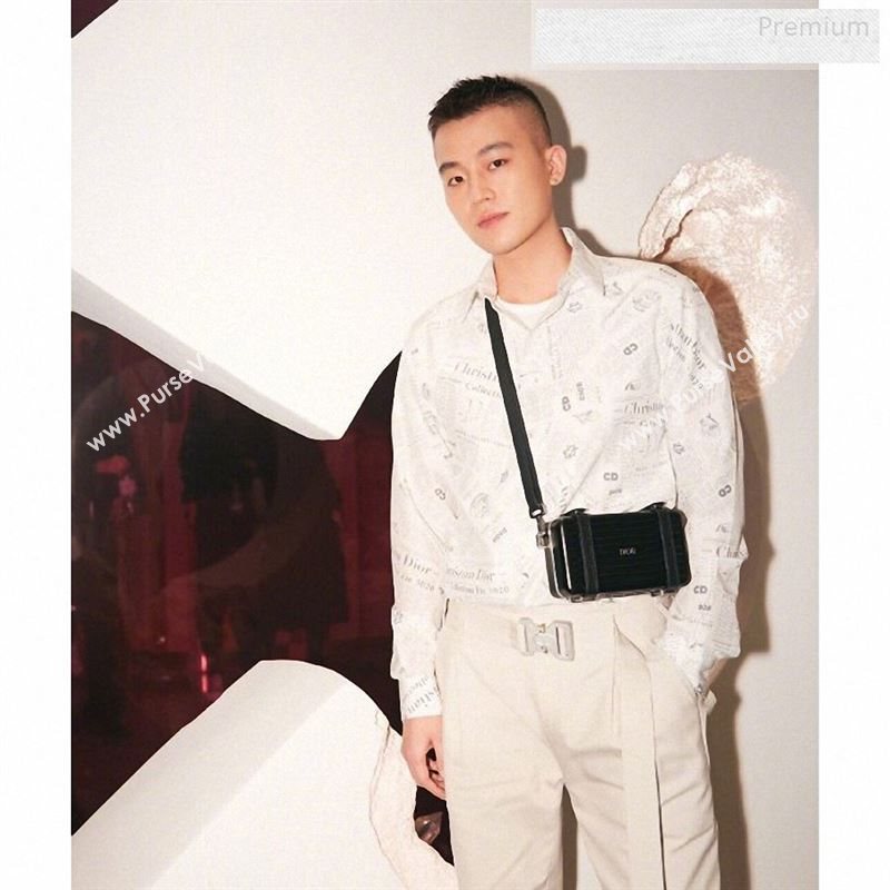 Dior x Rimowa Travel Clutch/Crossbody Bag Black 2020 (BF-9122506)