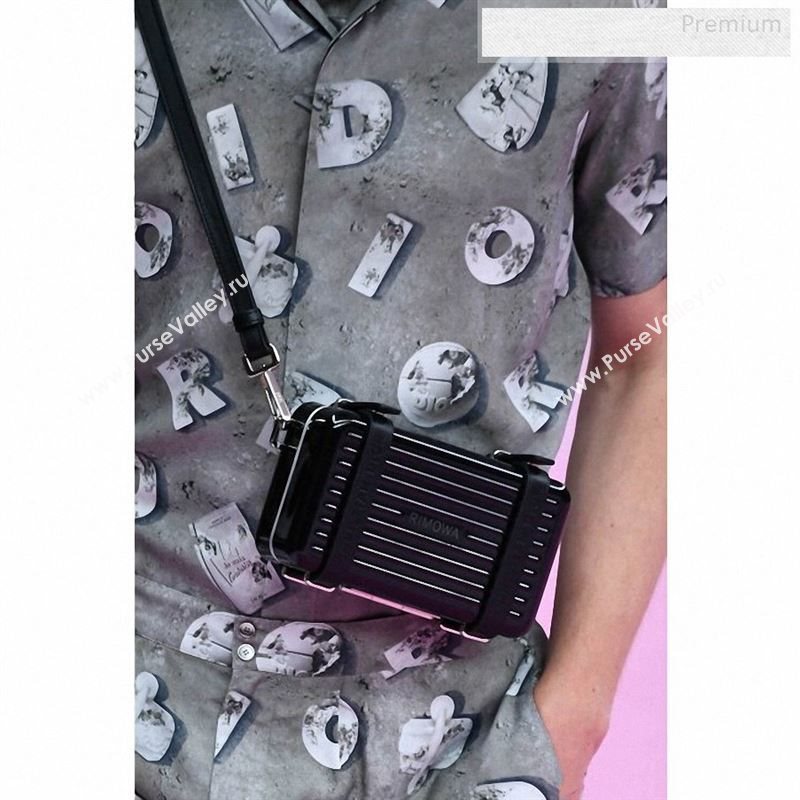 Dior x Rimowa Travel Clutch/Crossbody Bag Black 2020 (BF-9122506)