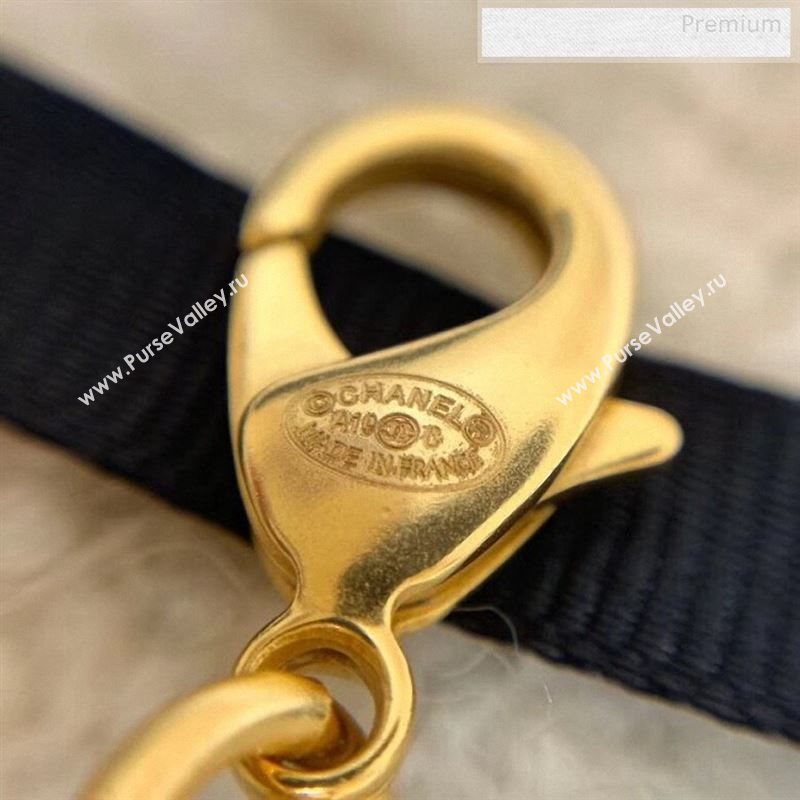 Chanel Cutout Metal Long Necklace AB3130 2020 (YF-9122414)