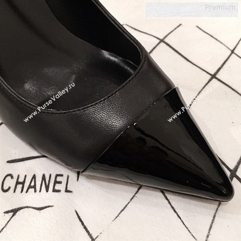 Chanel Lambskin Pearl Heel Pumps G35534 Black 2020 (KL-9122730)