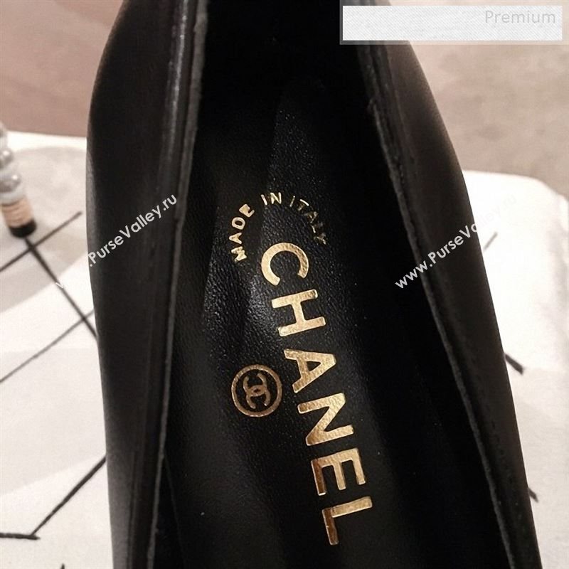 Chanel Lambskin Pearl Heel Pumps G35534 Black 2020 (KL-9122730)