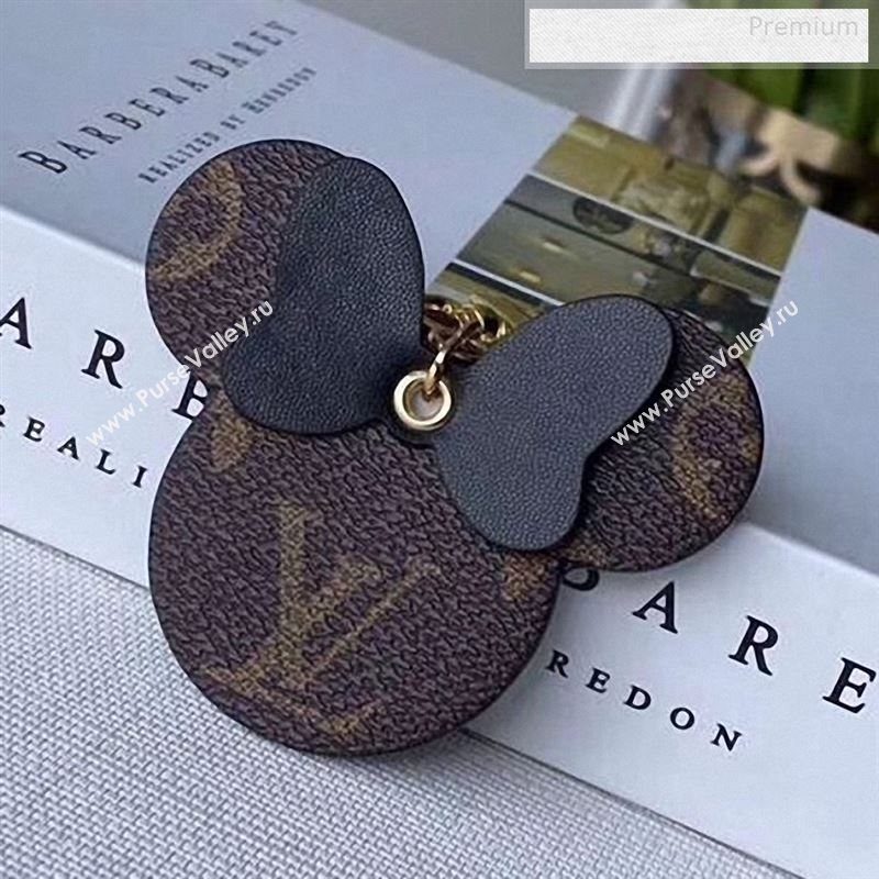 Louis Vuitton Mickey Mouse Bag Charm and Key Holder Black 2019 (KI-9123008)