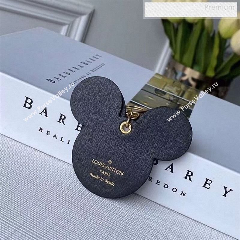 Louis Vuitton Mickey Mouse Bag Charm and Key Holder Black 2019 (KI-9123008)