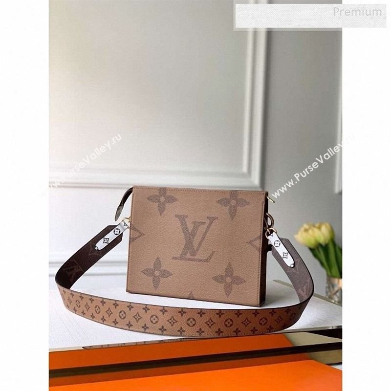 Louis Vuitton Giant Monogram Strap Toilet Pouch XL Coffee 2019 (KD-9123009)