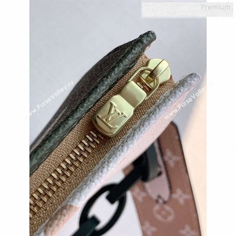 Louis Vuitton Giant Monogram Strap Toilet Pouch XL Green 2019 (KD-9123010)