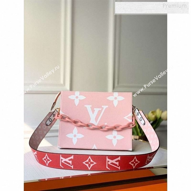 Louis Vuitton Giant Monogram Strap Toilet Pouch XL Red 2019 (KD-9123011)