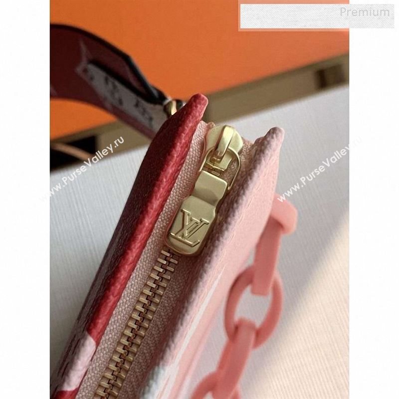 Louis Vuitton Giant Monogram Strap Toilet Pouch XL Red 2019 (KD-9123011)