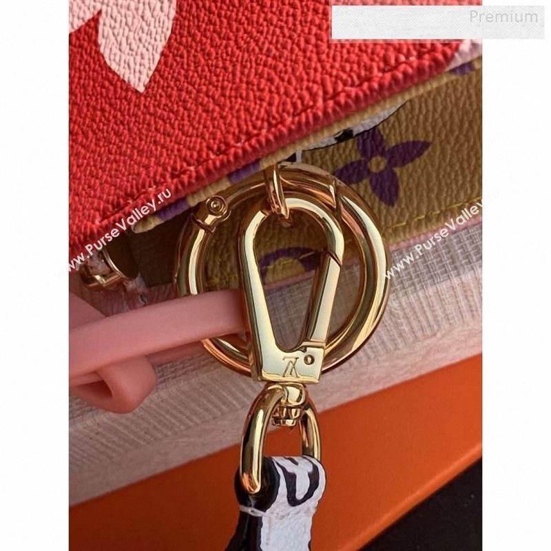 Louis Vuitton Giant Monogram Strap Toilet Pouch XL Red 2019 (KD-9123011)