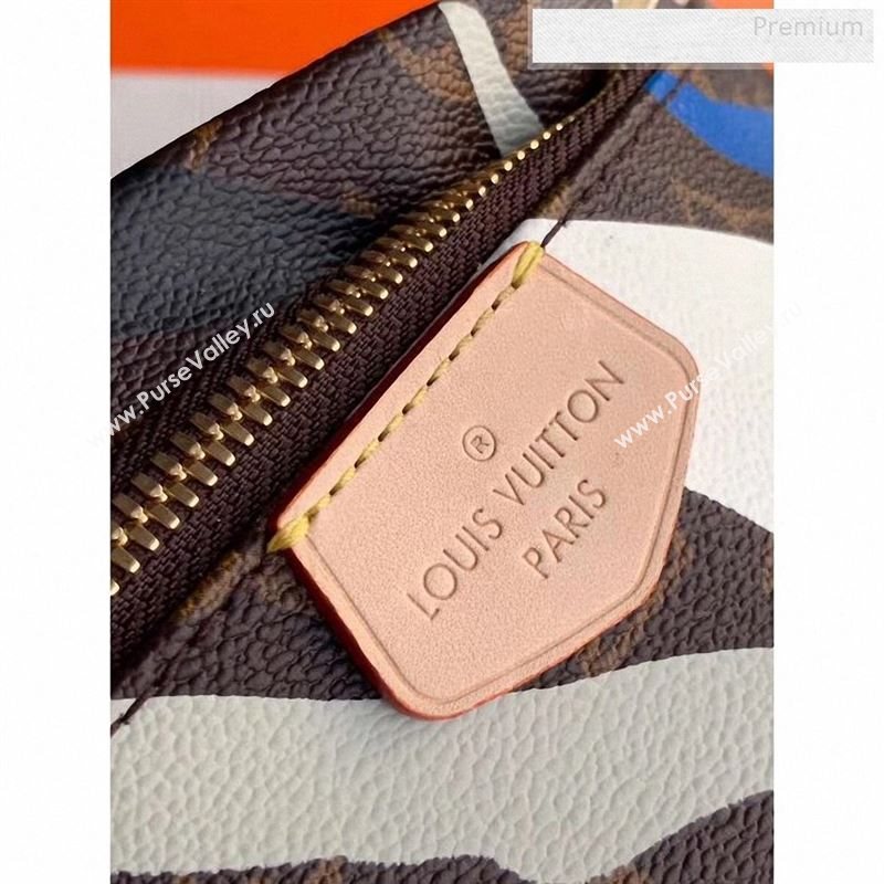 Louis Vuitton LV x LOL Monogram Camouflage Bumbag/Belt Bag M45106 2019 (KI-9122704)
