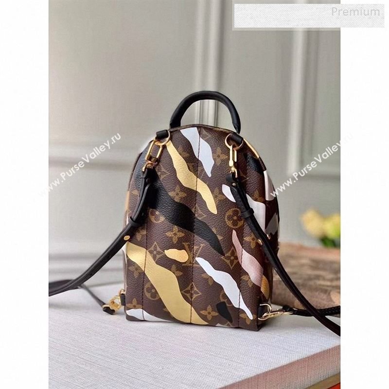 Louis Vuitton LV x LOL Palm Springs Mini Monogram Camouflage Backpack 2019 (KI-9122703)