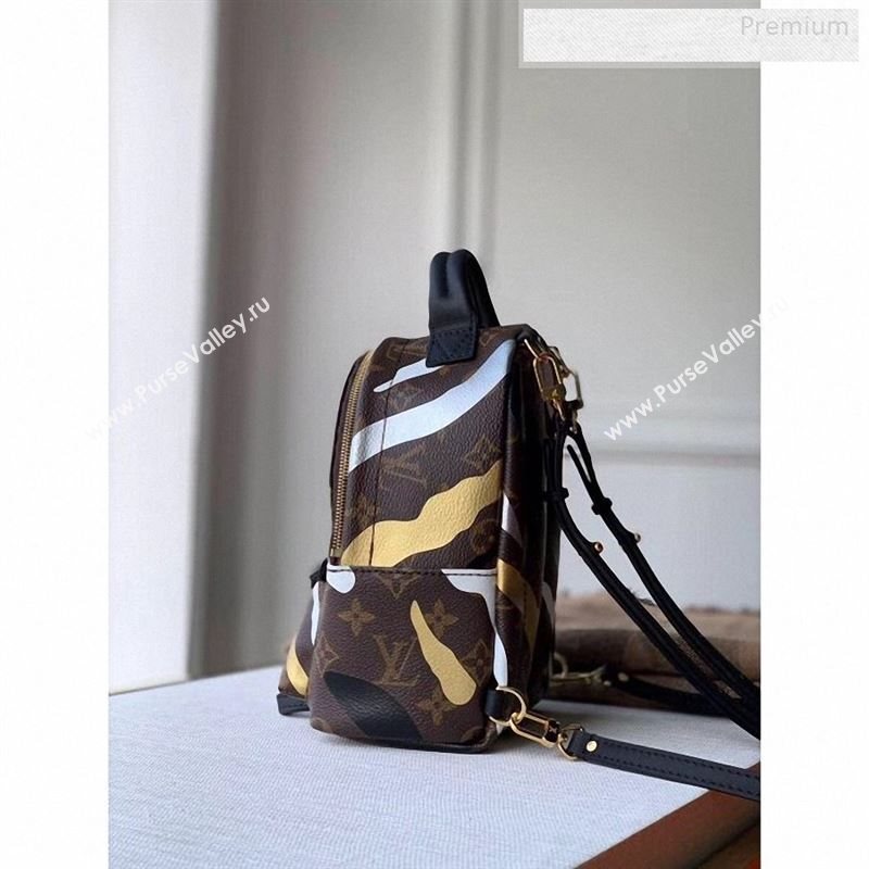 Louis Vuitton LV x LOL Palm Springs Mini Monogram Camouflage Backpack 2019 (KI-9122703)