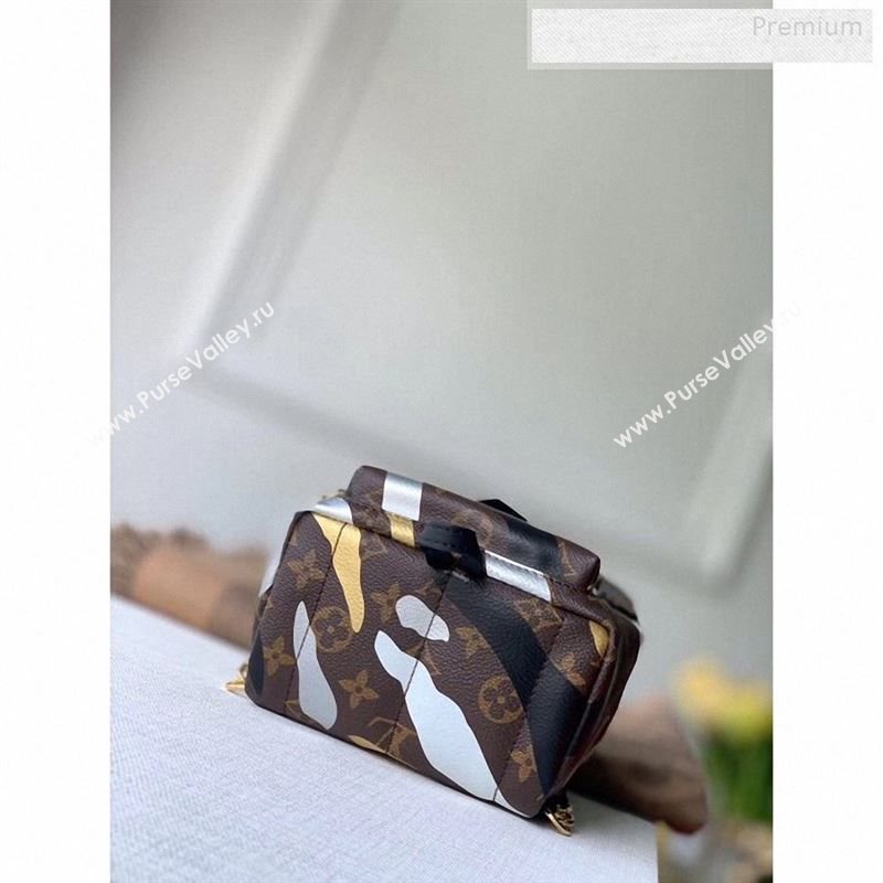 Louis Vuitton LV x LOL Palm Springs Mini Monogram Camouflage Backpack 2019 (KI-9122703)