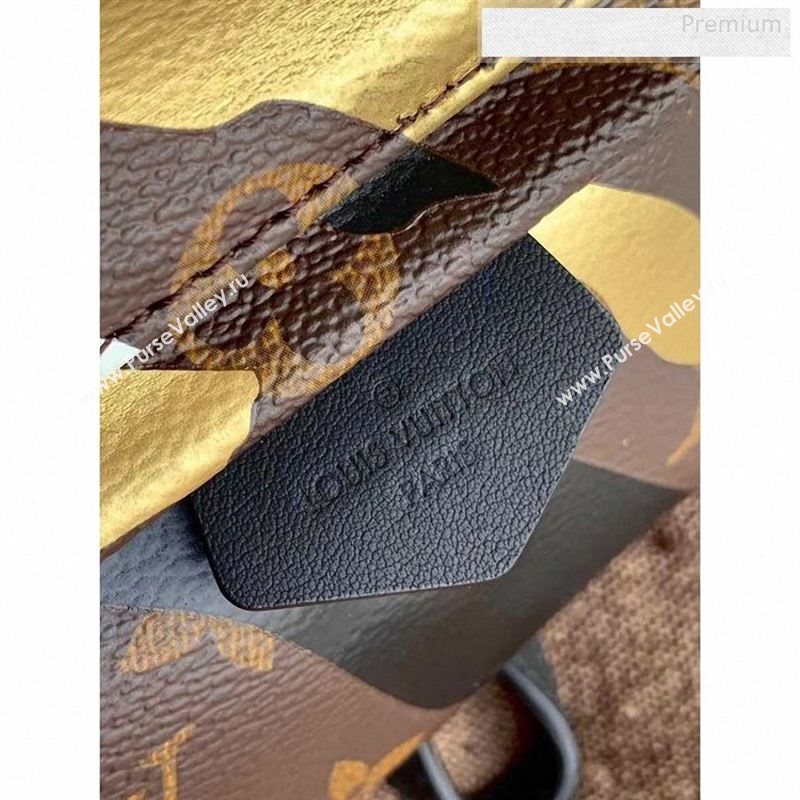 Louis Vuitton LV x LOL Palm Springs Mini Monogram Camouflage Backpack 2019 (KI-9122703)