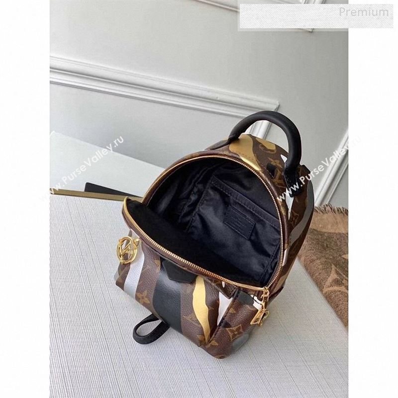 Louis Vuitton LV x LOL Palm Springs Mini Monogram Camouflage Backpack 2019 (KI-9122703)