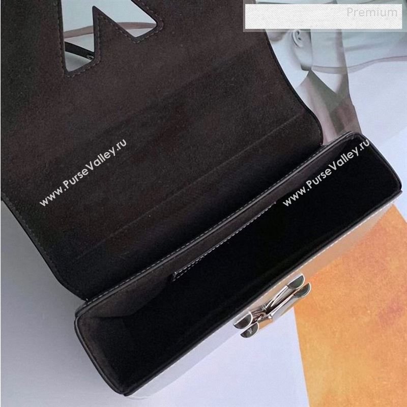 Louis Vuitton Twist MM Epi Leather Bag M55404 Silver 2019 (KI-9122709)