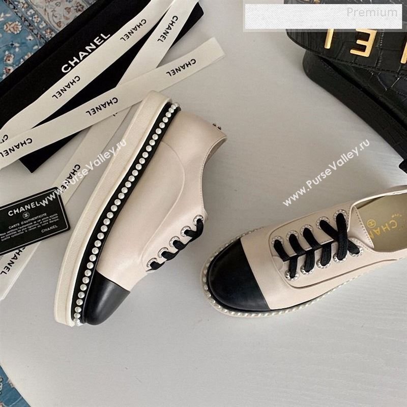 Chanel Pearl Calfskin Sneakers 2020 (SS-9123133)