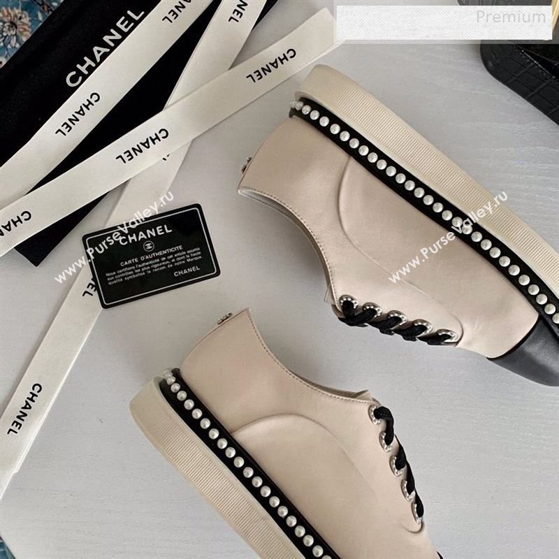 Chanel Pearl Calfskin Sneakers 2020 (SS-9123133)