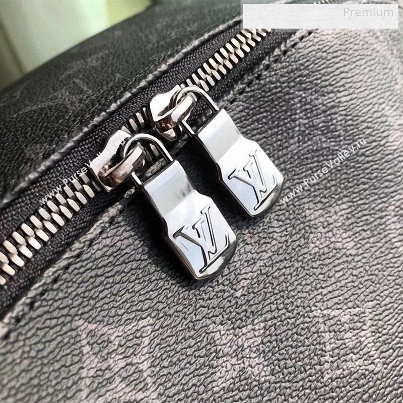 Louis Vuitton Mens Discovery Monogram Eclipse Canvas Backpack M43186 2019 (KI-9122347)