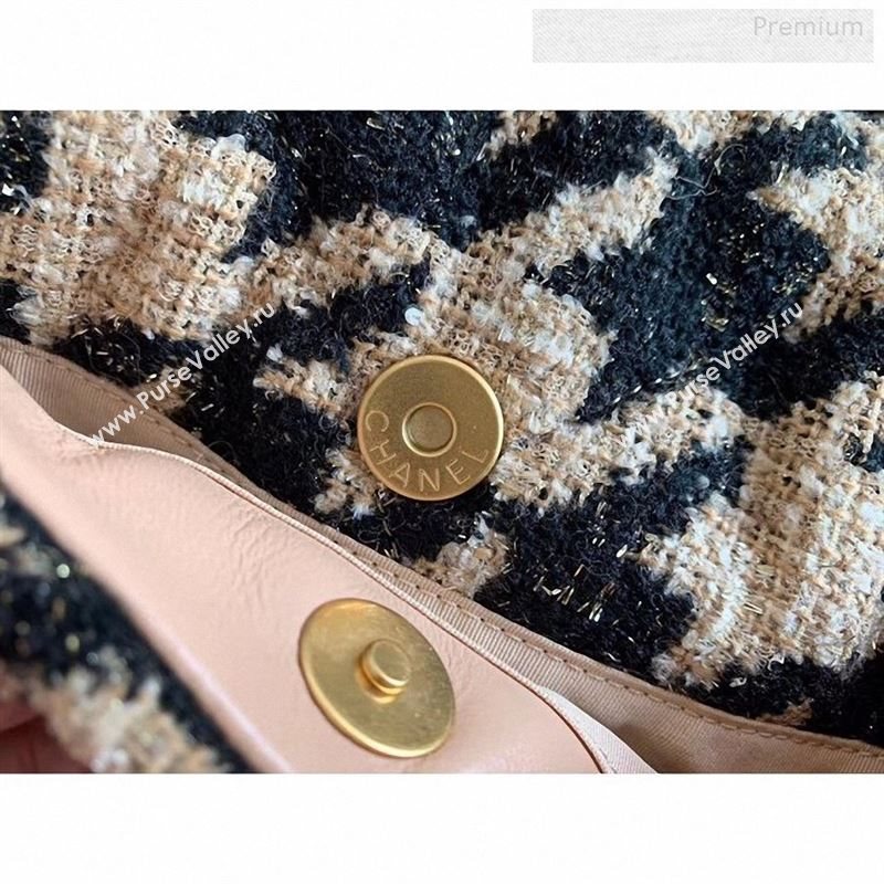Chanel 19 Tweed Small Flap Bag AS1160 Black/Beige 2019 (X-9122563)