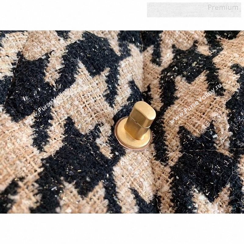 Chanel 19 Tweed Maxi Flap Bag AS1162 Black/Beige 2019 (X-9122565)