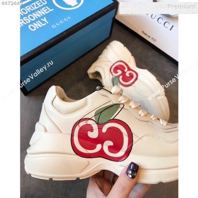 Gucci Rhyton GG Apple Sneakers 2020 (For Women and Men) (EM-0010801)