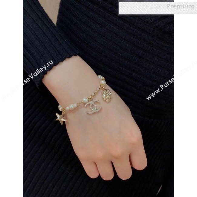 Chanel Coco Head Bracelet 2019 (YF-0010816)