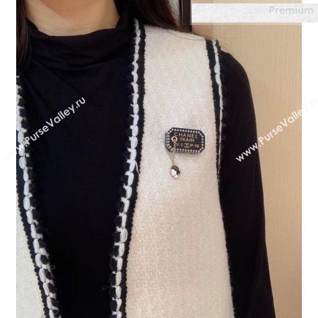 Chanel Tag Coco Head Brooch 2019 (YF-0010814)