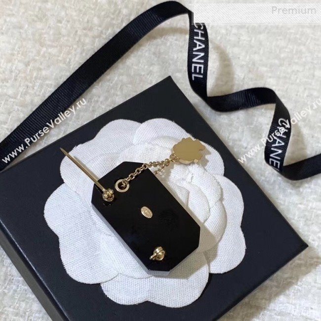 Chanel Tag Coco Head Brooch 2019 (YF-0010814)