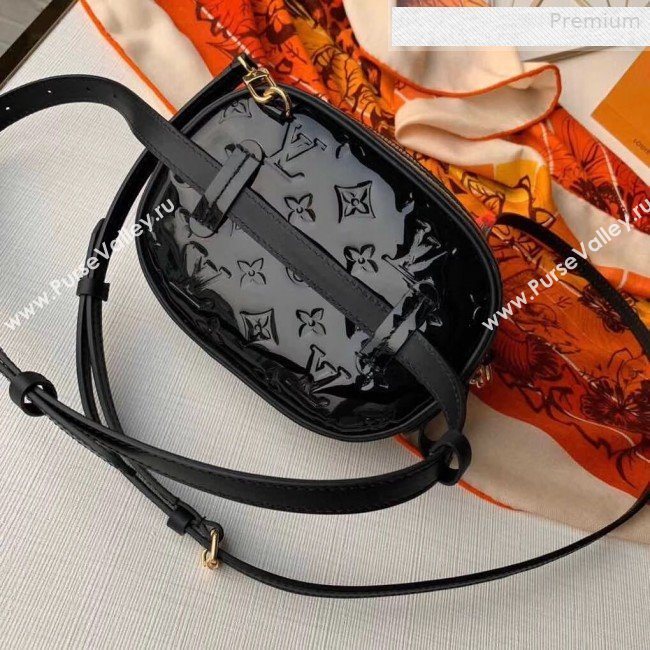 Louis Vuitton Monogram Patent Leather Belt Bag M90464 Black 2019 (KI-0010709)