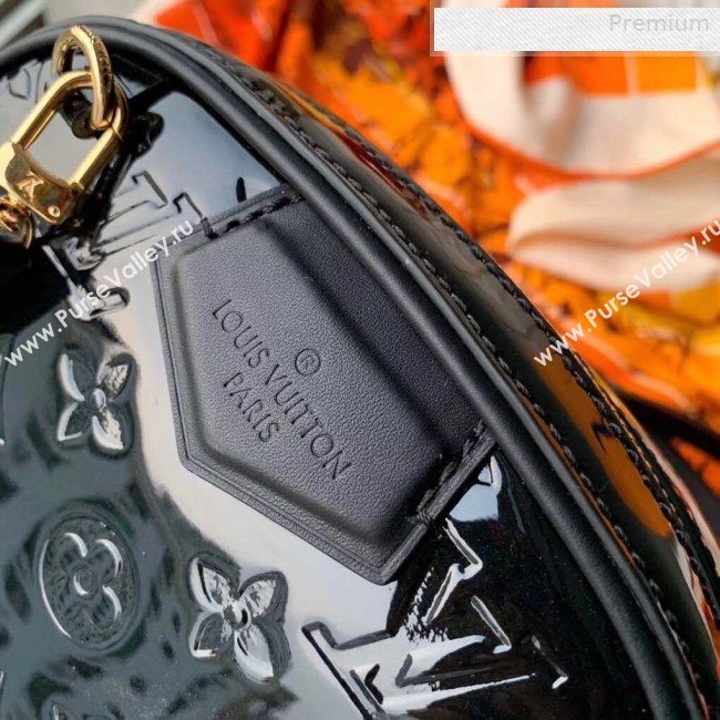 Louis Vuitton Monogram Patent Leather Belt Bag M90464 Black 2019 (KI-0010709)
